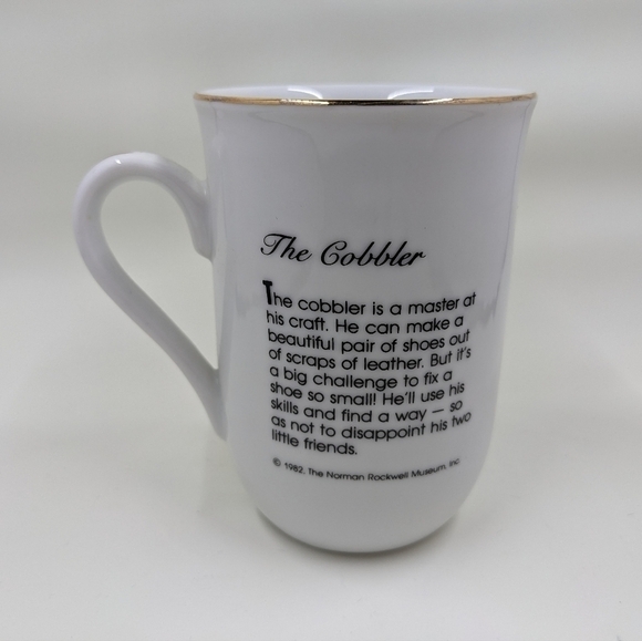 NORMAN Rockwell mug, The Cobbler - Picture 2 of 4